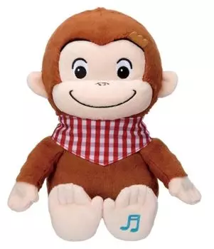 Iwaya and Dress Live Curious George ST Mark Certified Toy for Ages 3 and Sing, Talk, Up! Let s Together! Up, 3252-2