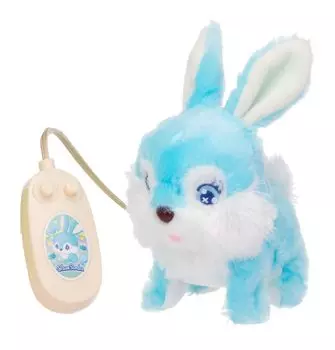 IWAYA Candy Roppy Blue Soda Roppy Blue Сертифицированная игрушка ST Mark для детей от 3 лет и старше Мягкая игрушка на батарейках (Сладкая газировка) 3158-5