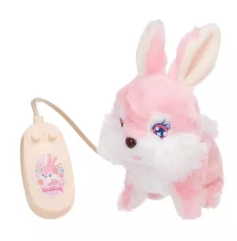IWAYA Candy Roppy Strawberry Roppy ST Mark Certified Toy for Ages 3 and Up Battery Operated Stuffed Toy (Candy Strawberry) 3158-2