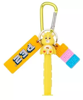 Iwaya PEZ Key Charm Sweets Разное Care Bear Разблокируйте Волшебного персонажа Разное (Веселый медведь) 7435-2