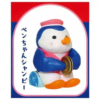 Iwaya Tonpy and Rhythm Cheering Team Mascot Gacha Gacha Capsule Toy [2.Penchan Champy] (single item)