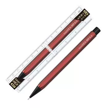 IWI Mechanical Pencil Tool Hex Coral Orange 0.5mm IWI-8F990PP5-2B