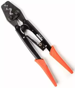 IWISS Bare crimp terminal Bare crimp sleeve Crimping tool General purpose type Compatible with 5.5-38.0sq HS-38