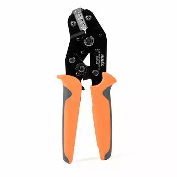 IWISS Precision Одновременный обжимной клещи с храповым механизмом Открытая клемма Совместимость с очень маленькими и маленькими клеммами 0,08~1,0 мм2 SN-2549