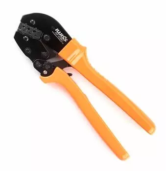 IWISS Ratchet Type Bullet Terminal Dynamic Simultaneous Crimping Pliers Type Compatible with Labor-Saving 0.5-6.0sq AP-03BC