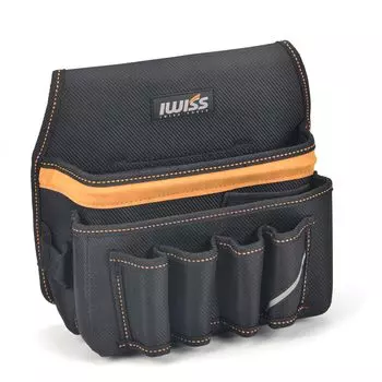 IWISS Tool Bag Tool Holder Waist Bag with Belt Electrician Waist Bag 600D Oxford LM-78011
