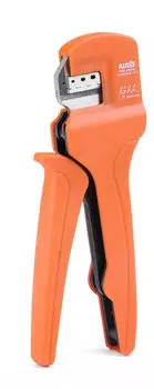 IWISS Vertical crimping machine for JST small ratchet open compatible with very small and small terminals connectors, type, barrel, 0.08-1.0mm2,