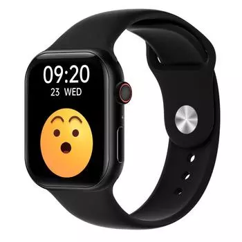 IWO Series 10 Smart Watch 2.01 Inch Wireless Charger Heart Rate Men Women Fitness Tracker Sport Smartwatch For IOS Android чёрный