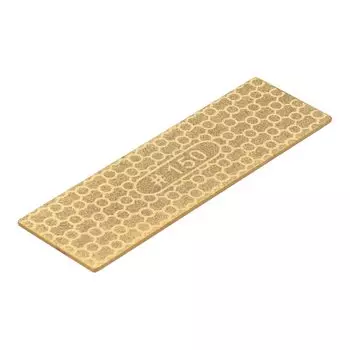 iWood Electroplated handheld whetstone titanium coating double-sided #150/#600 золотой