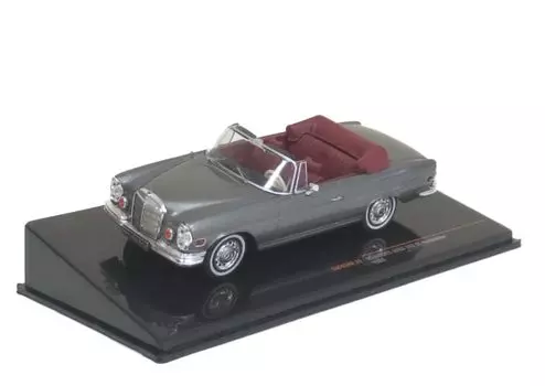 Ixo 280 SE 1969 Metallic Gray Готовый продукт 1/43 Mercedes-Benz