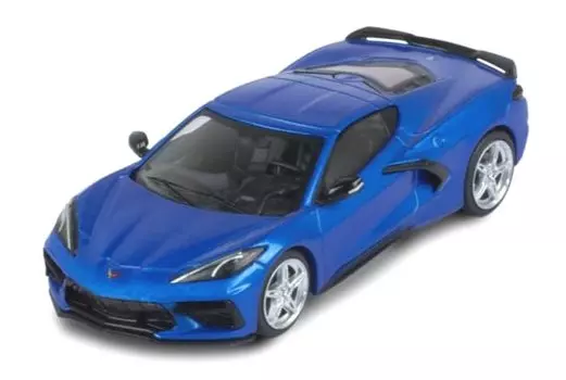 Ixo Chevrolet Corvette Stingray C8 2020 металлик синий 1/43