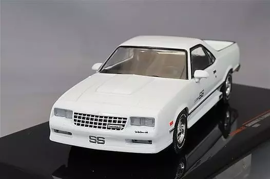 Ixo Chevrolet El Camino SS 1987 Белый 1/43