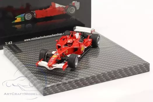 IXO F1 Михаэль Шумахер Ferrari Mini Car FERRARI 248 Михаэль Сан-Марино Гран-при Победитель 2006 Михаэль Шумахер 1/43 [Предмет] красный