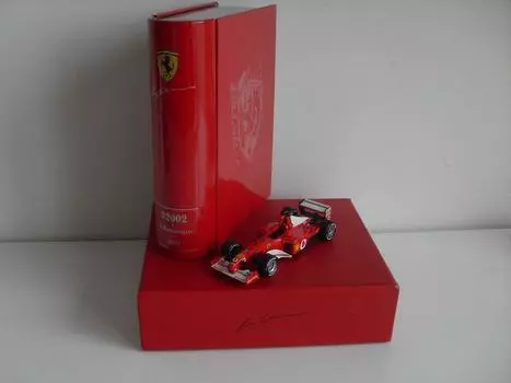 Ixo FERRARI DIX Ferrari F2002 Barrichello European GP Winner Завершенный продукт 1/43