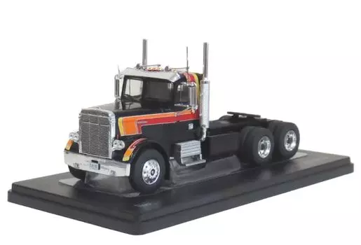 Ixo Freightliner FLC 120 64 T 1977 Черный Седельный тягач Готовое изделие 1/43