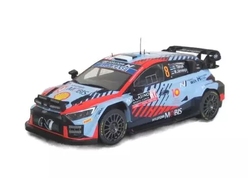 Ixo Hyundai i20 N Rally1 2024 Rally Monte Carlo Tanak Готовый продукт 1/18 #8 O.