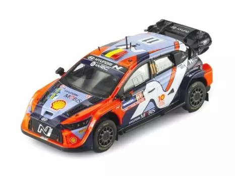 Ixo Hyundai i20 N Rally1 2024 Rally Sweden Neuville Completed Product 1/43 #11 T.