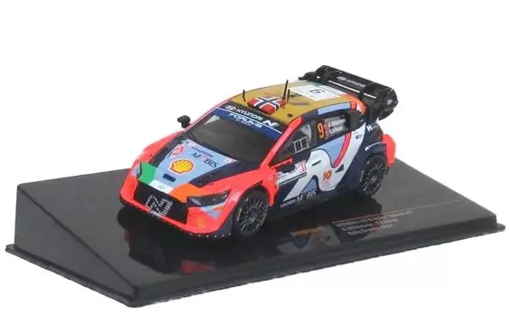 Ixo Hyundai i20 N Rally1 2024 Rally Croatia Mikkelsen Completed Product 1/43 #9 A.