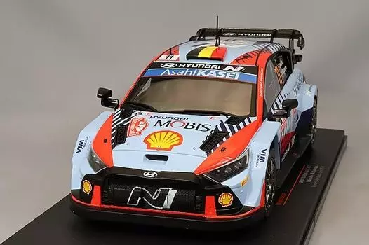 Ixo Hyundai i20 N Rally 1 2024 Monte Carlo Rally Winner Widag 1/18 #11 T.N Neuville/M.