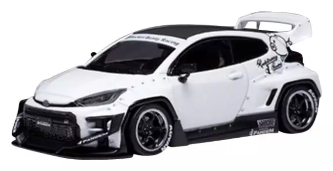 Ixo International Trading ixo Toyota Pandem GR Yaris Белый Правый руль Технические характеристики Готовый продукт (КОКУСАЙ БОЭКИ) 1/43 белый