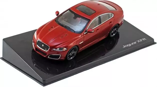 IXO Jaguar Mini Car JAGUAR XFR 2015 Overseas Dealer Model Racing 1/43 (Italian Red) [Item]