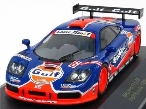 Ixo McLaren F1 GTR 96 Suzuka 1000km Завершенный продукт 1/43 #6 Gulf (КБИ011)