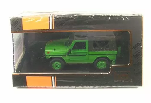 Ixo Mercedes Benz 240 G Wagon LHD SWB Soft Top 1986 Зеленый 1/43