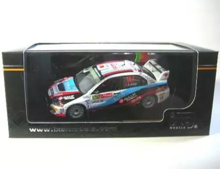 Ixo Mitsubishi Lancer Evolution IX 09 Rally Portugal Завершенный продукт 1/43 #147 A.Araujo