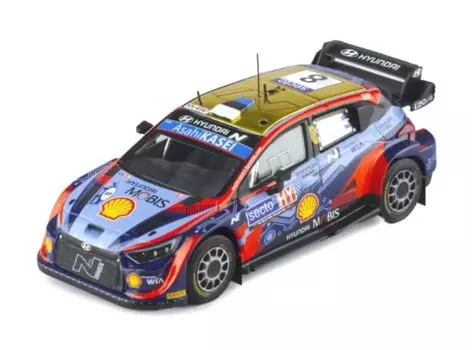 Ixo Model B Hyonde I20 N Rally1 22 Победитель Финляндии RAM865LQ #8 О.Танак/М.Ярвеоя 1/43
