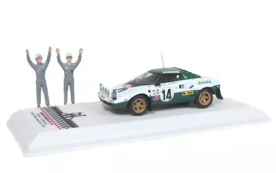 Ixo Model B Lancia Stratos HF 75 Montecallo Winner с фигуркой SPRM00175 #14 Munari/Mannucci 1/43