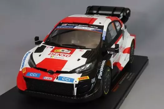 Ixo Model B Toyota GR Yaris Rally1 23 Safari Rally Winner 18RMC173A #17 S.Ogier/L-Vincent 1/18