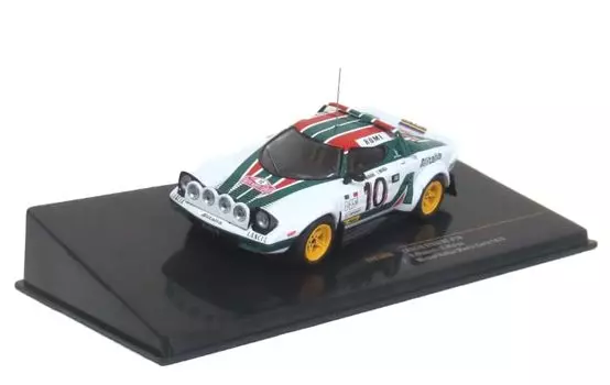 Ixo Model Lancia Stratos 76 Montecallo Winner RAC380ALQ #10 S.Munari/S.Maiga 1/43