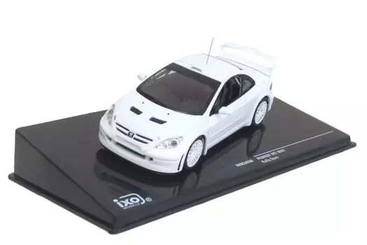 Ixo Model Pojo 307 WRC Rally spec с 2 комплектами колес Белый MDCS030 1/43