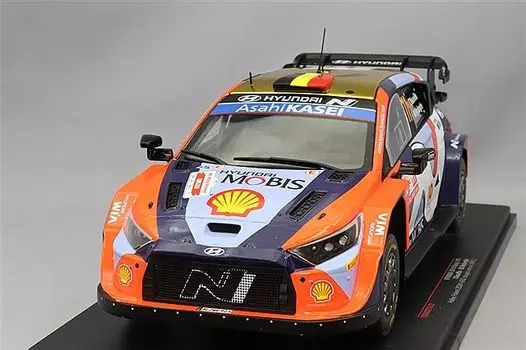 IXO MODELS Hyundai I20 N Rally 1 2024 Rally Poland Finished Product 18RMC214 1/18 #11 T.Neuville/M.Wydaeghe