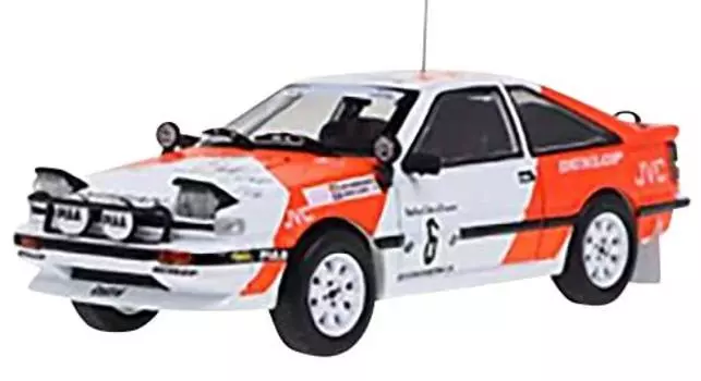 ixo Nissan 200 SX 1987 Ралли Кот-д’Ивуара Saux Готовый продукт 1/43 #6 А.Амброзино/Д.Ле