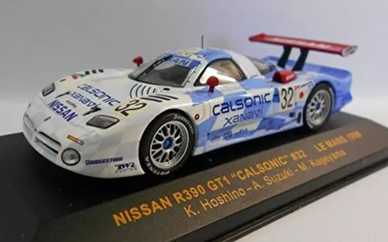 IXO Nissan R390 GT198 24 часа Ле-Мана 3 место Казуёси Сузуки LMC034 #32 Хосино/Ая 1/43