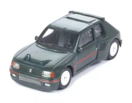 Ixo Peugeot 205 T16 Custom 1987 Металлик темно-зеленый 1/43