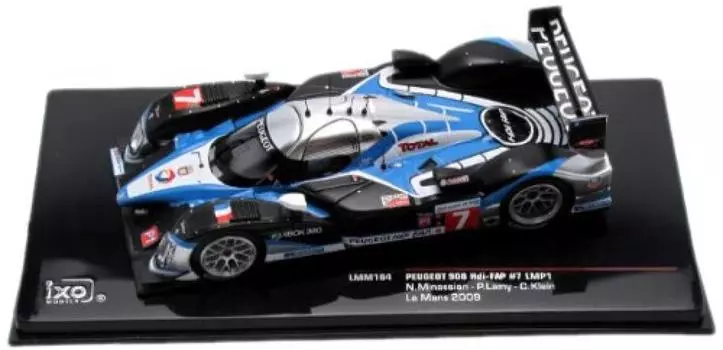Ixo Peugeot 908 No7 LMP1 Le Mans 2009 Завершенный продукт 1/43 Hdi-FAP