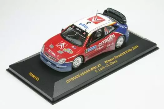 ixo RAM163 CITROEN XSARA WRC Шведское ралли 2004 Победа 1/43 #3
