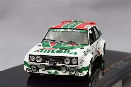 IXO Scale Fiat 131 Abarth Alitalia 1979 Ралли Монте-Карло Geistdorfer 1/43 #14 W. Роль/С.