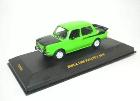 Ixo Simca 1000 Rally 2 1976 1/43 (Green) зелёный