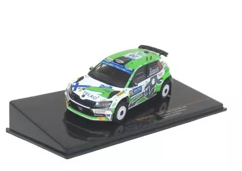 Ixo Skoda Fabia Rally2 EVO 2022 Ралли Финляндии Линдхольм Готовый продукт 1/43 #20 E.