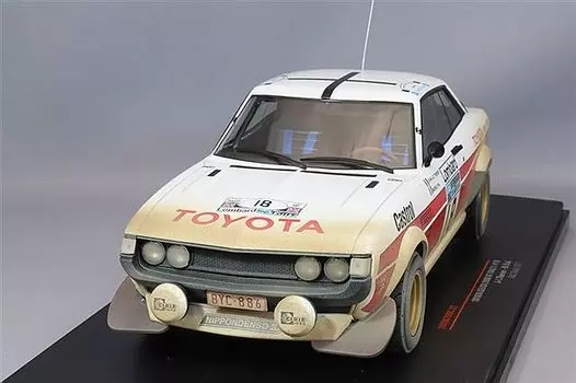 Ixo Toyota Celica 2000GT 1977 RAC Rally Biai weathering paint 1/18 (RA21) #18 J.L. Tellier/M.