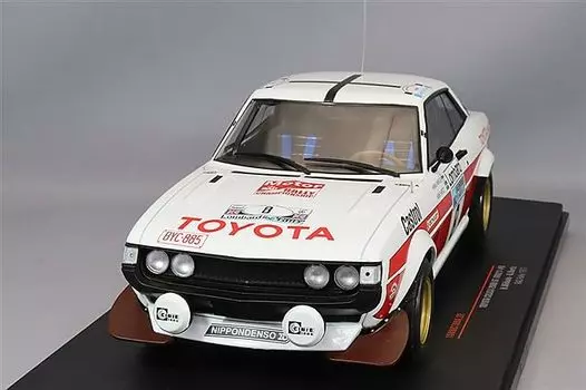 Ixo Toyota Celica 2000GT 1977 RAC Rally Hertz 1/18 (RA21) #8 H. Mikkola/A.