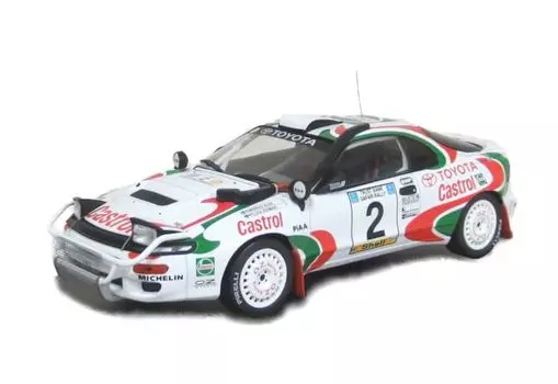 Ixo Toyota Celica Turbo 4WD ST185 1993 Safari Rally 2-е место Allen Completed product 1/18 #2 M.