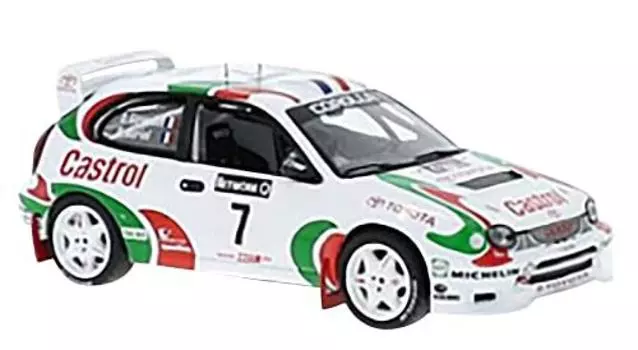 ixo Toyota Corolla WRC 1997 RAC Rally Завершенный продукт 1/43 #7 D.Auriol/D.Giraudet