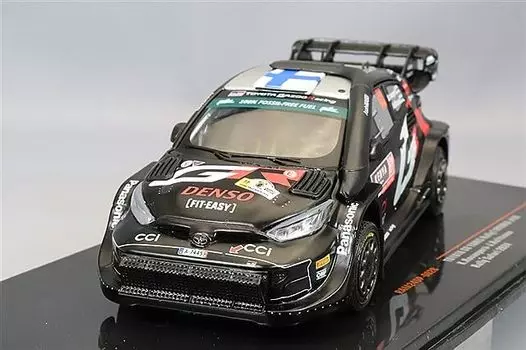 Ixo Toyota GR Yaris Rally 1 Hybrid 2024 Safari Rally Победитель Кении Харуттунен 1/43 #69 K. Рованпера/Дж.