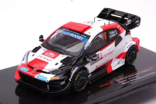IXO Toyota GR Yaris WRC Monte Carlo Rally IXO TOYOTA YARIS Mini Car 1/43 2023#17 S.Ogier/V.Landais [Товар]