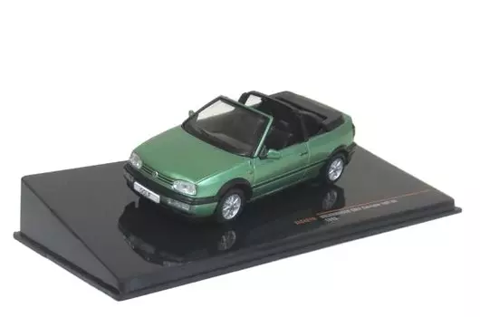 Ixo Volkswagen Golf Cabriolet MK3 1995 Зеленый Металлик 1/43