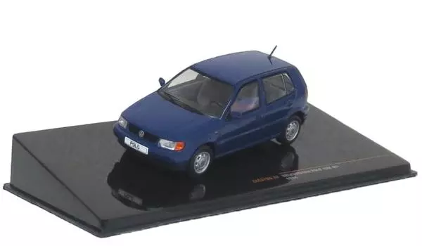 Ixo Volkswagen Polo Mk3 1994 Синий Готовый продукт 1/43